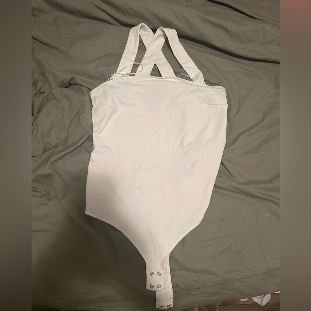 dynamite white bodysuit